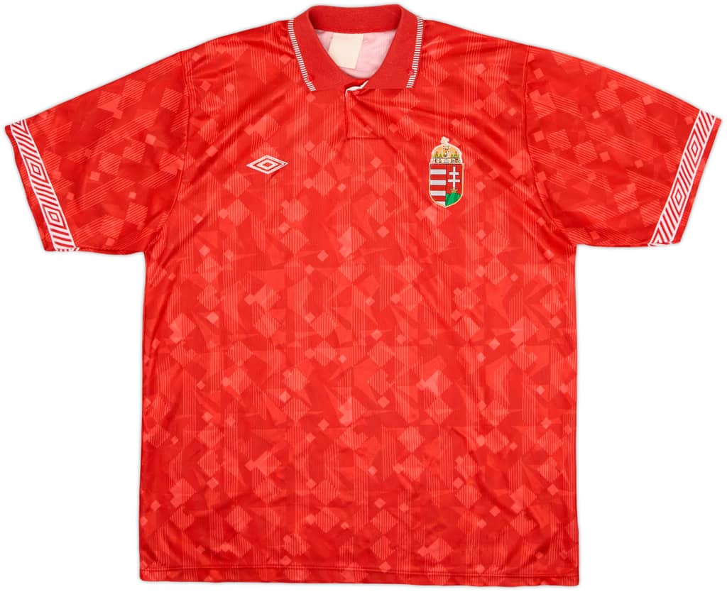1990-93 Hungary Home Shirt - 5/10 - (L)
