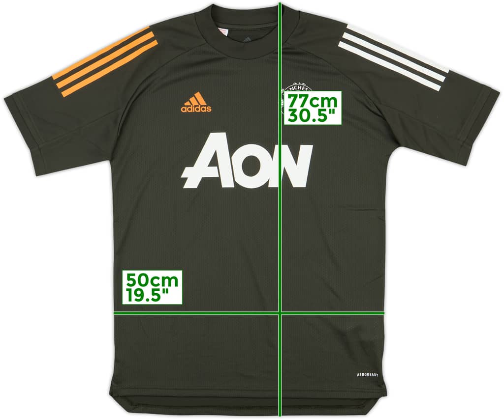 2020-21 Manchester United adidas Training Shirt - 10/10 - (XL.Boys)