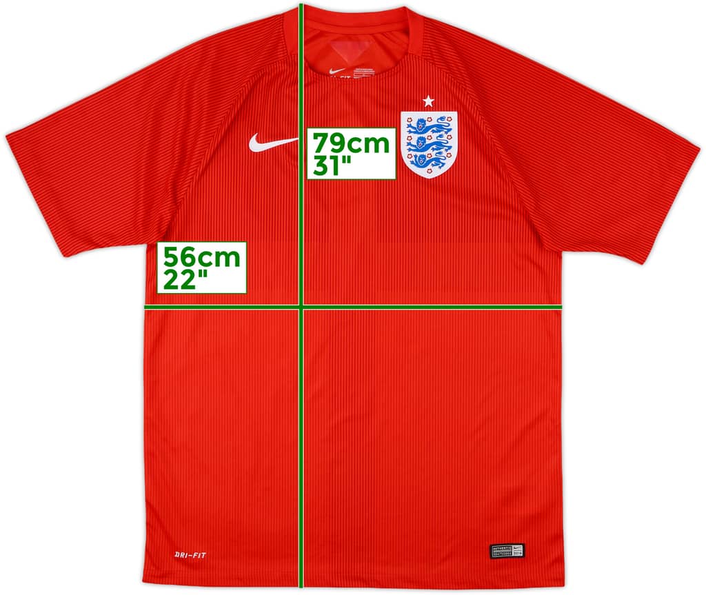 2014-15 England Away Shirt - 10/10 - (L)