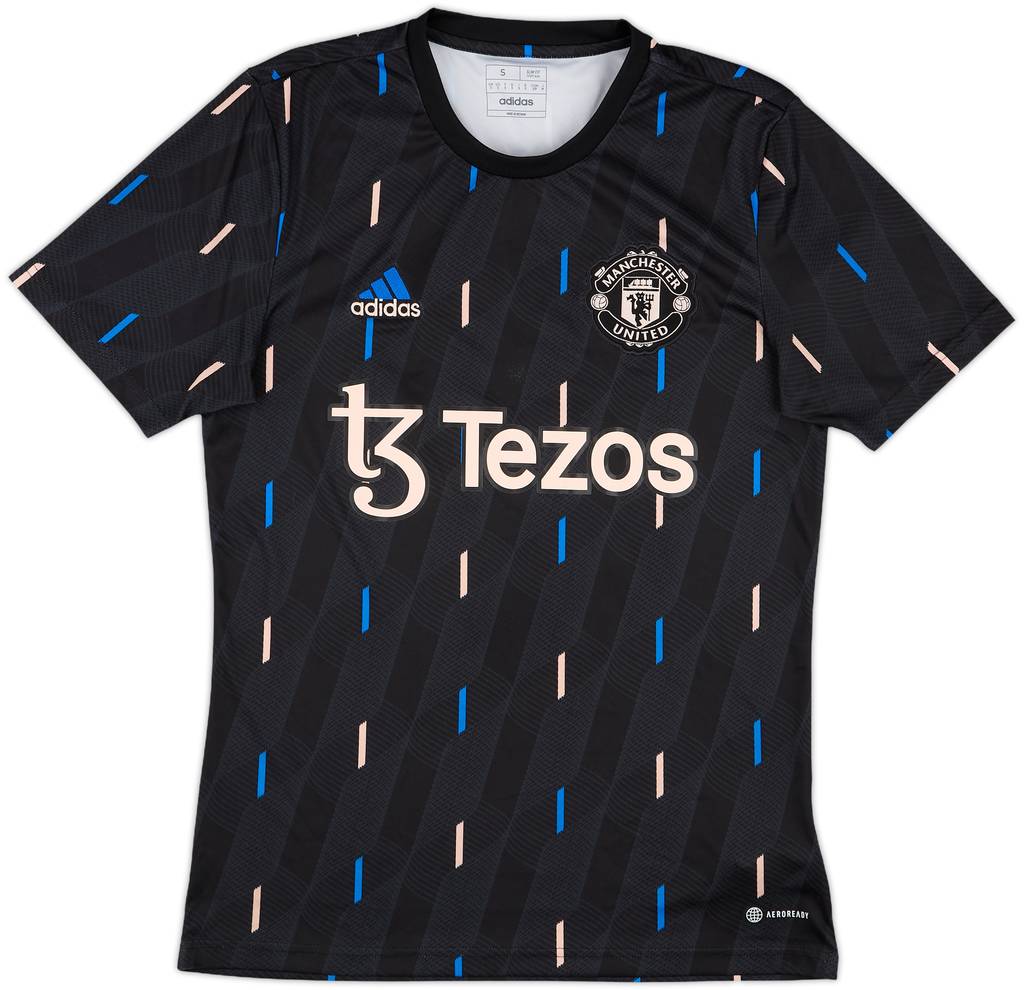 2022-23 Manchester United adidas Training Shirt - 8/10 - (S)