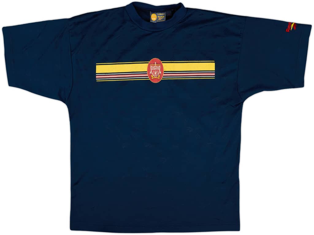 1998-2000 Liverpool Reebok Training Shirt - 7/10 - (M)