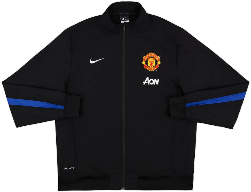 2013-14 Manchester United Nike Track Jacket - 10/10 - (L)