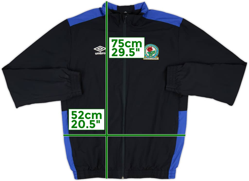 2016-17 Blackburn Rovers Umbro Track Jacket - 10/10 - (L)