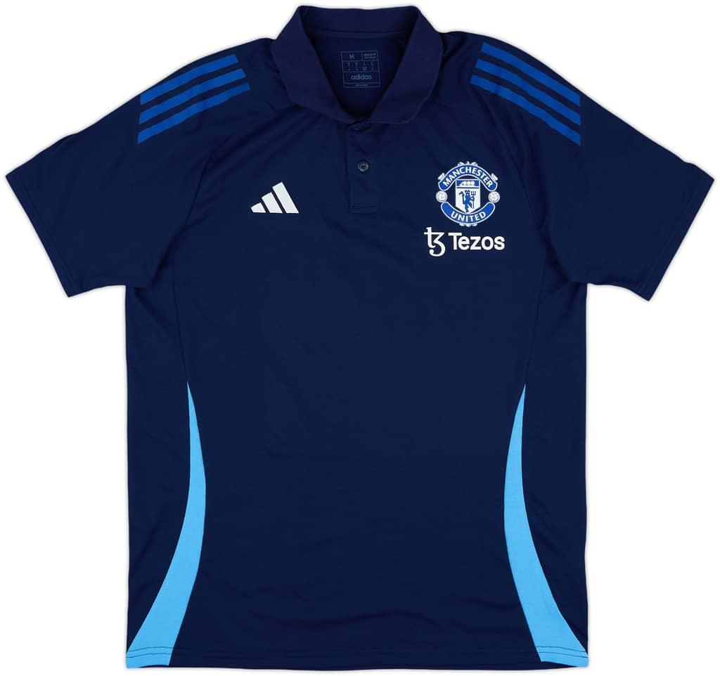 2024-25 Manchester United adidas Polo Shirt - 10/10 - (M)