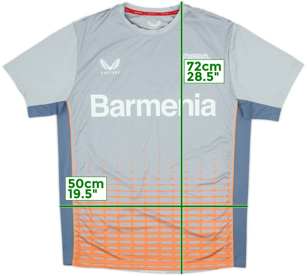 2023-24 Bayer Leverkusen Castore Training Shirt - 10/10 - (M)