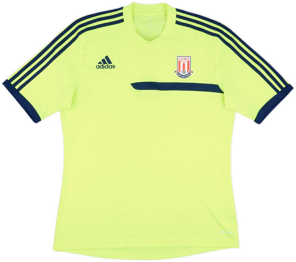2013-14 Stoke City adidas Training Shirt - 9/10 - (L)