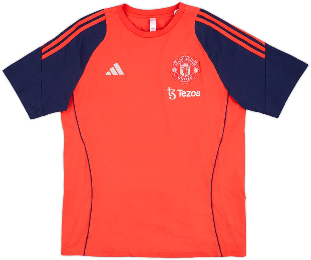 2024-25 Manchester United adidas Cotton Tee - 9/10 - (M)