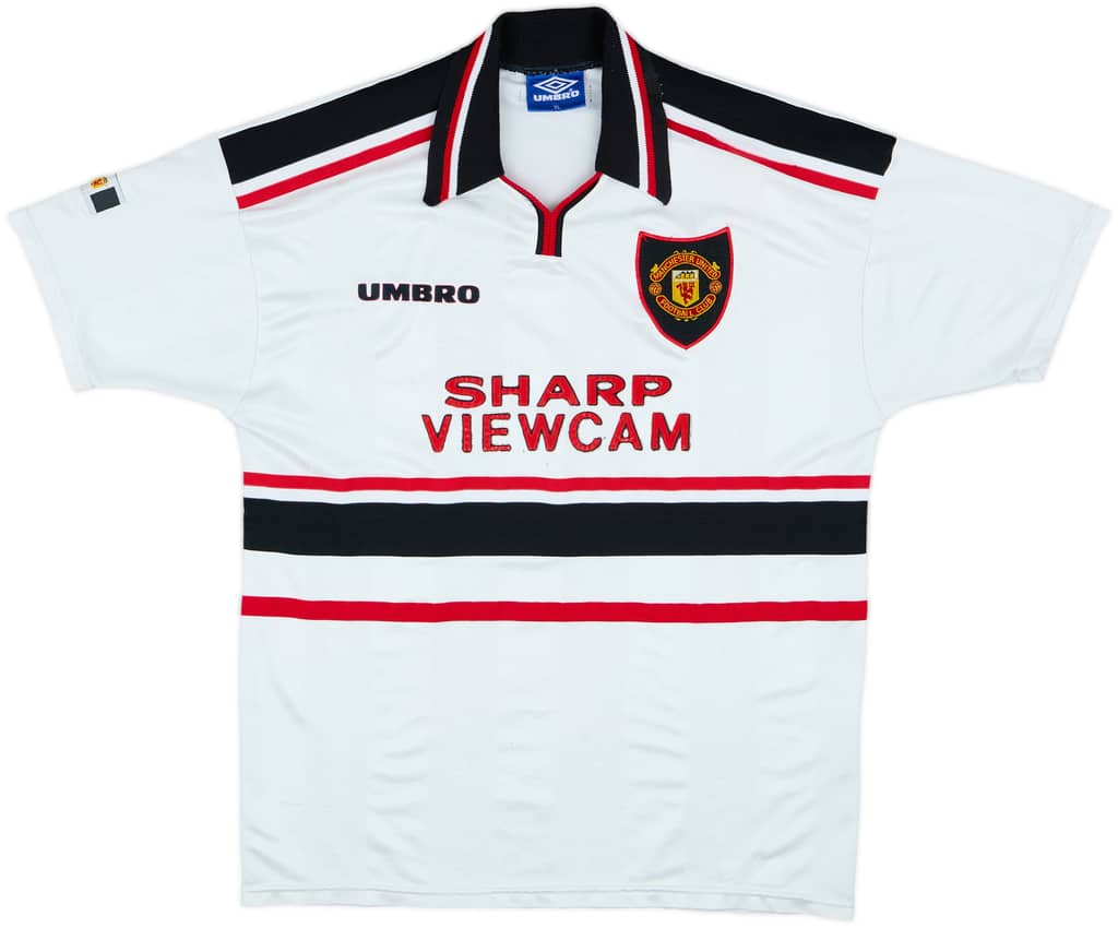 1997-99 Manchester United Away Shirt - 5/10 - (XL)