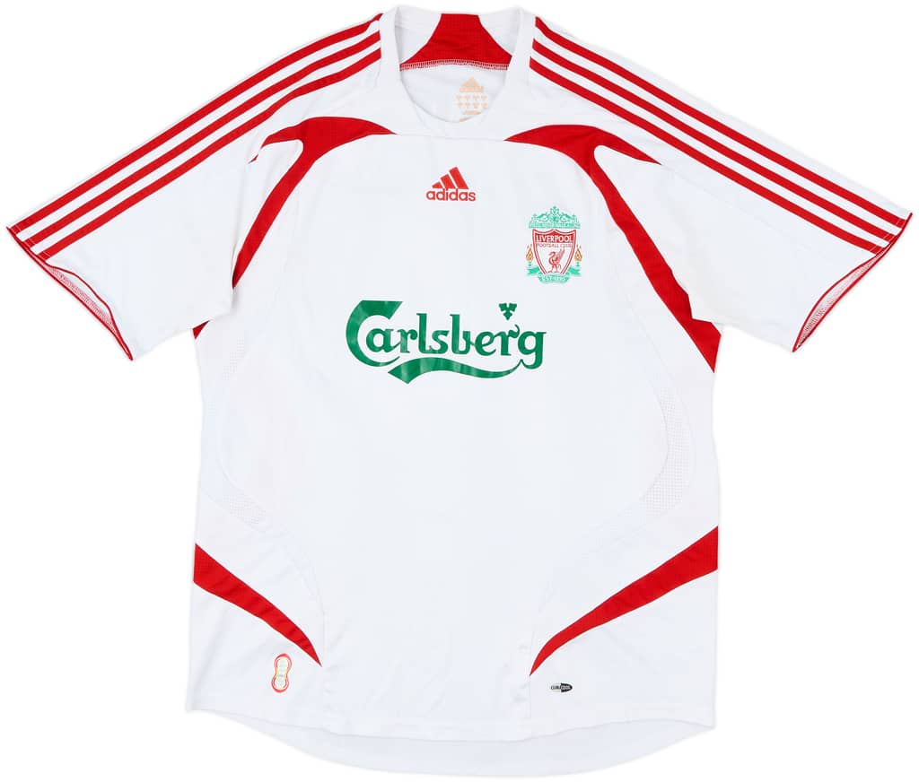 2007-08 Liverpool Away Shirt Alonso #14 - 6/10 - (L)