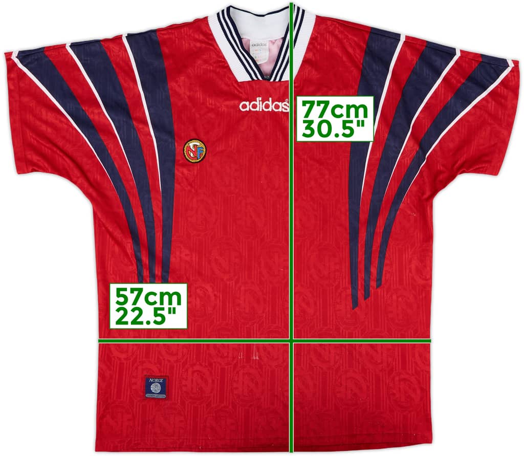 1996-97 Norway Home Shirt - 8/10 - (L)