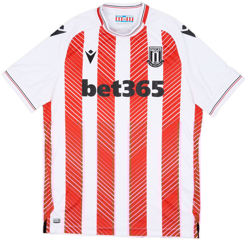 2022-23 Stoke City Home Shirt - 7/10 - (XL)