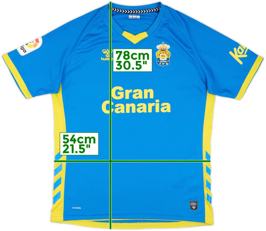 2020-21 Las Palmas Away Shirt - 9/10 - (XL)
