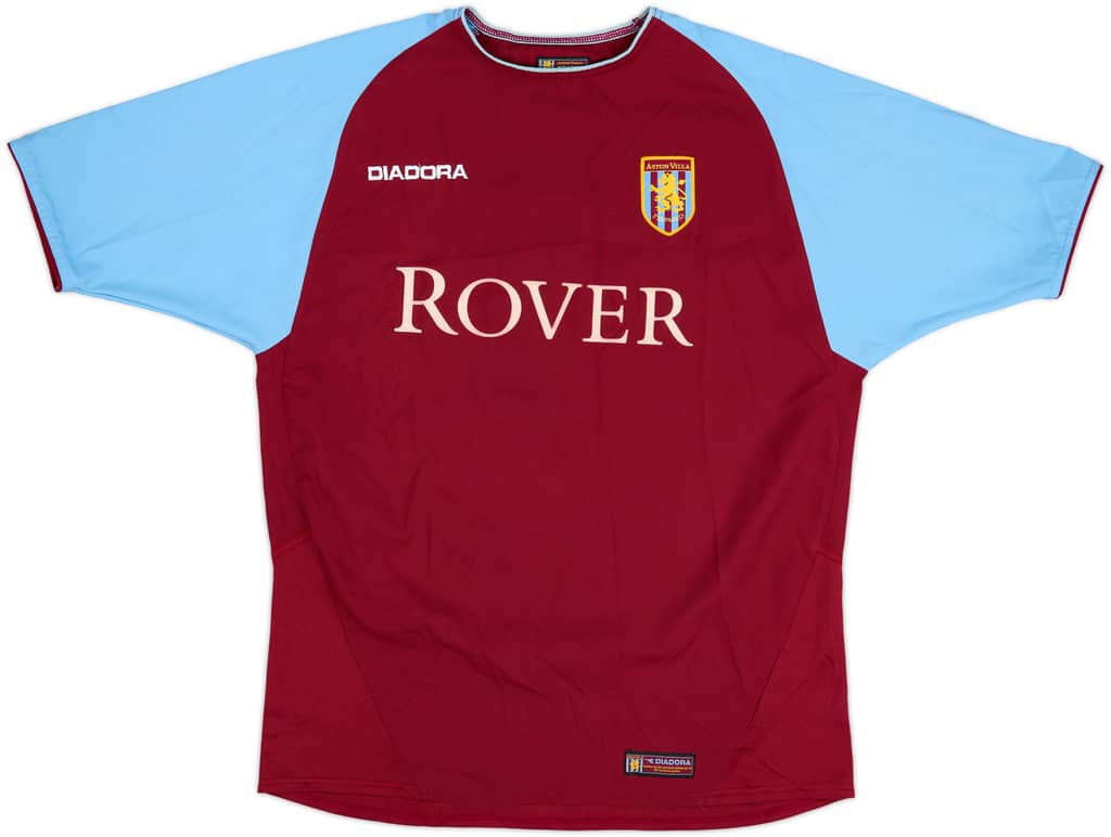 2003-04 Aston Villa Home Shirt - 8/10 - (M)