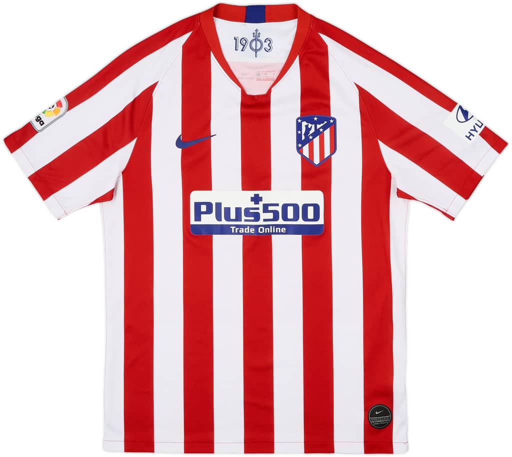 2019-20 Atletico Madrid Home Shirt - 6/10 - (M)