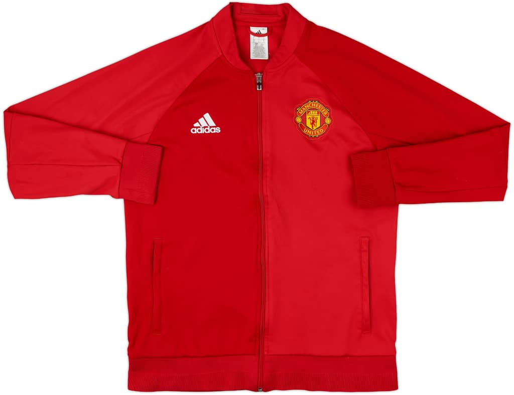 2016-17 Manchester United adidas Track Jacket - 6/10 - (L)