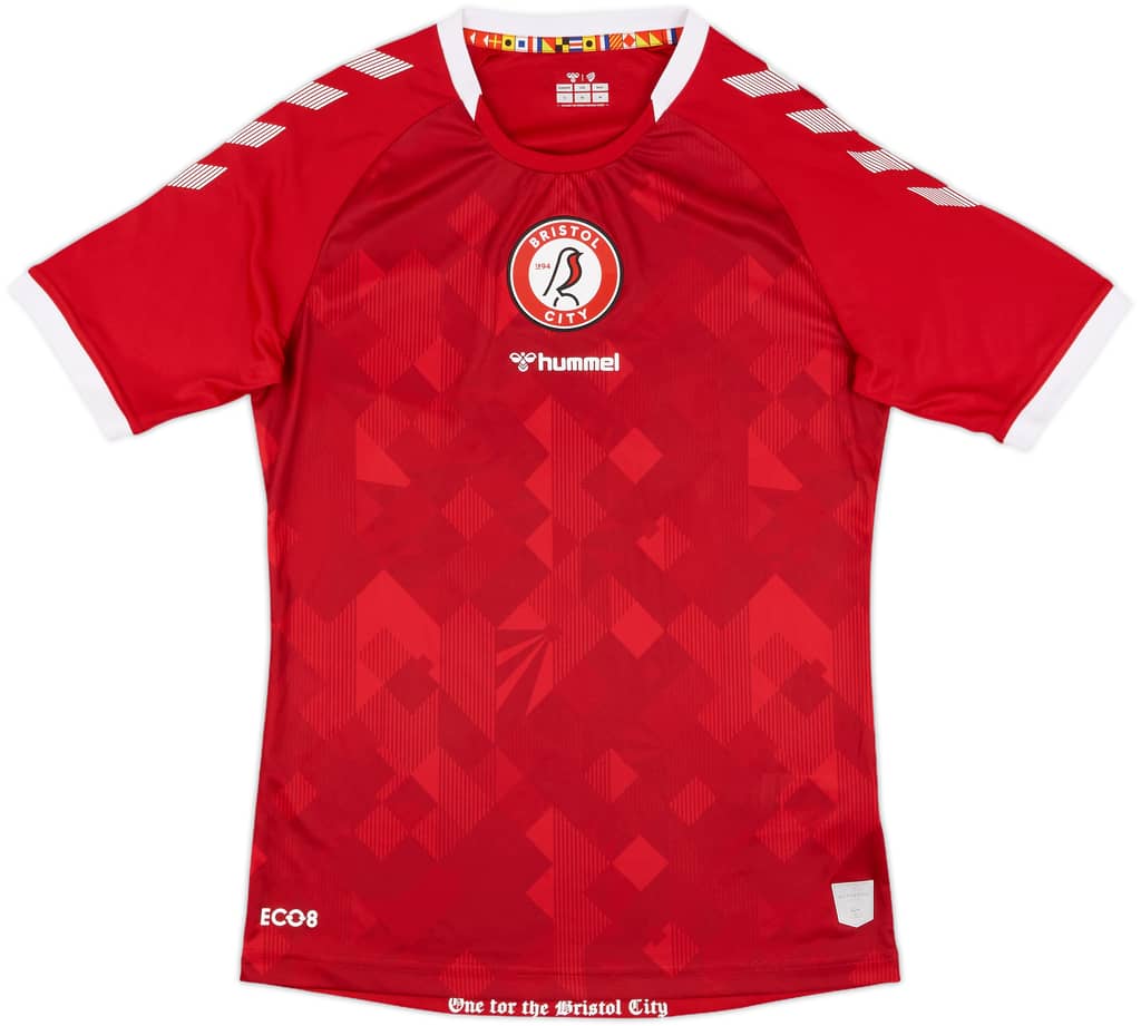 2021-22 Bristol City Home Shirt - 10/10 - (S)