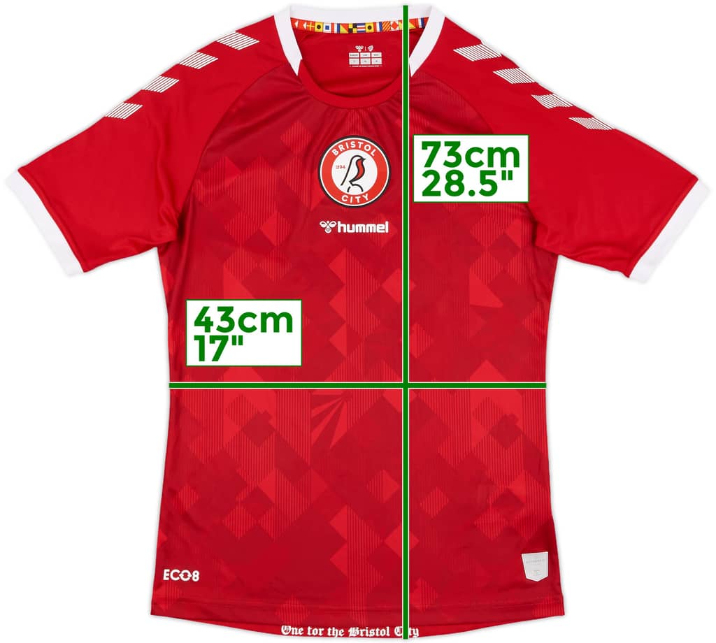 2021-22 Bristol City Home Shirt - 10/10 - (S)