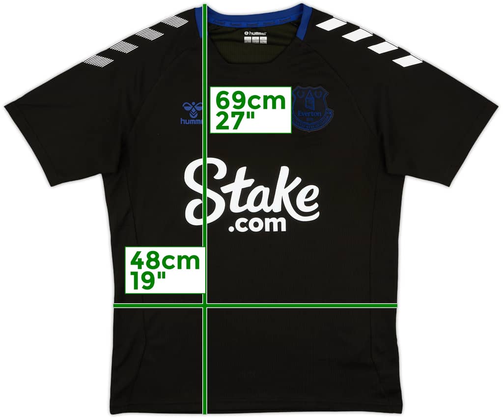 2022-23 Everton Hummel Training Shirt - 9/10 - (M)