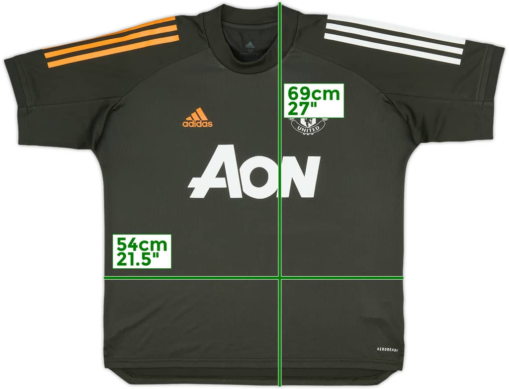 2020-21 Manchester United adidas Training Shirt - 10/10 - (M)
