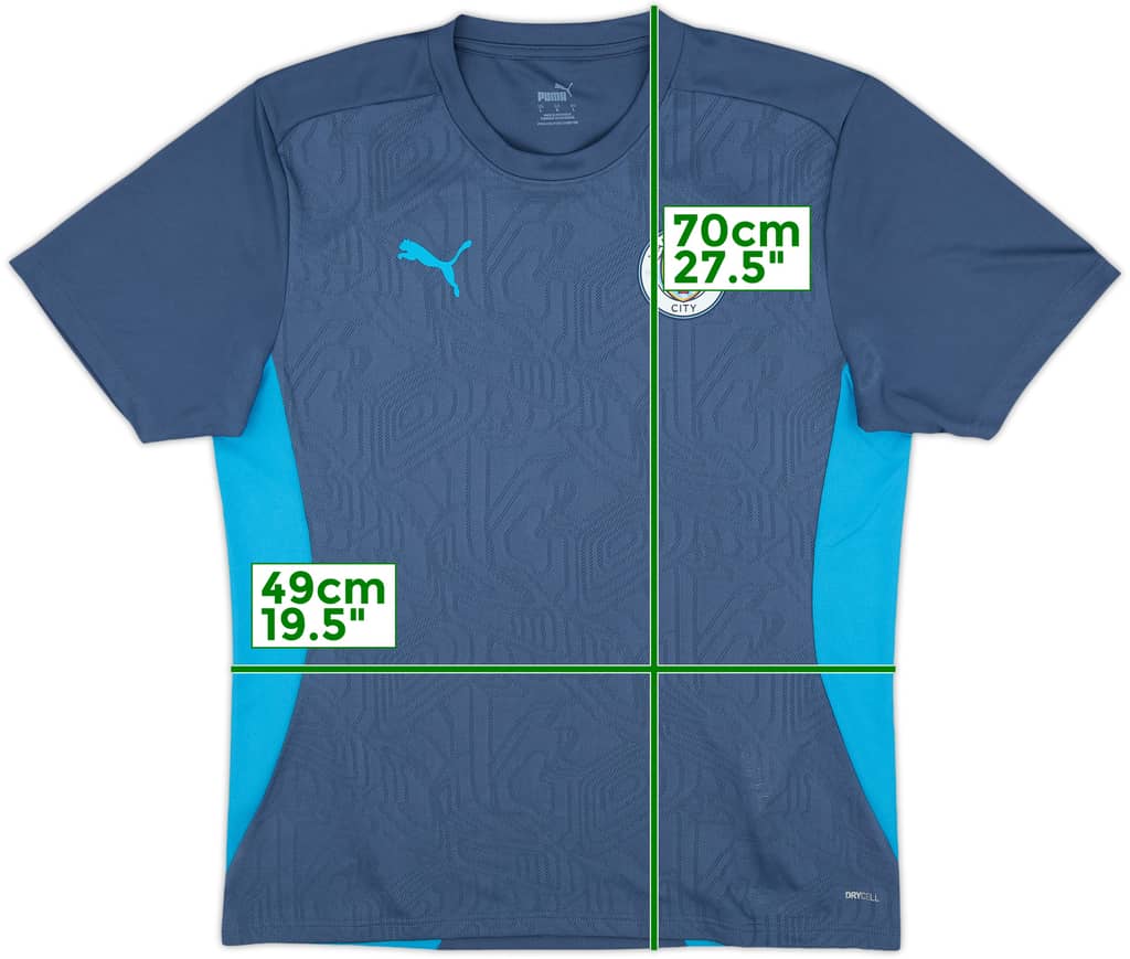 2024-25 Manchester City Puma Training Shirt - 10/10 - (L)
