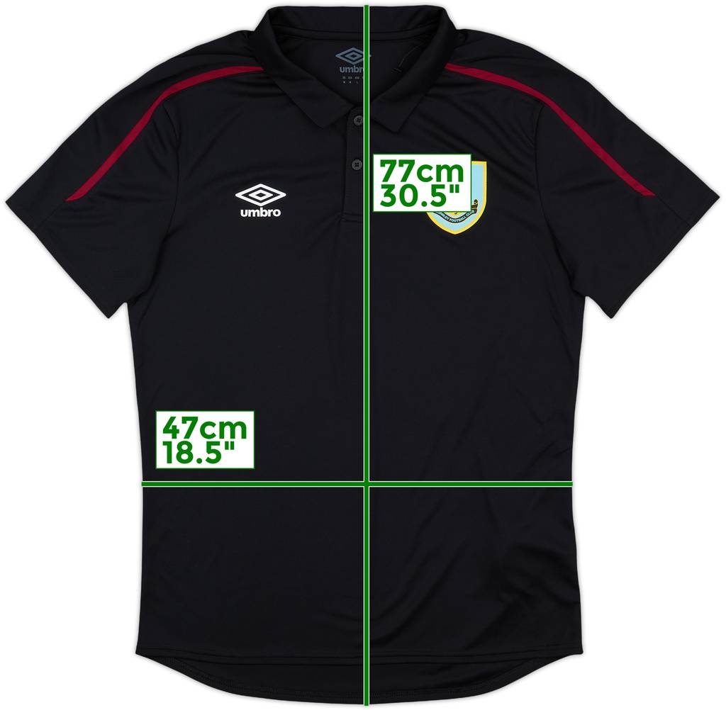 2021-22 Burnley Umbro Polo Shirt - 10/10 - (XL)