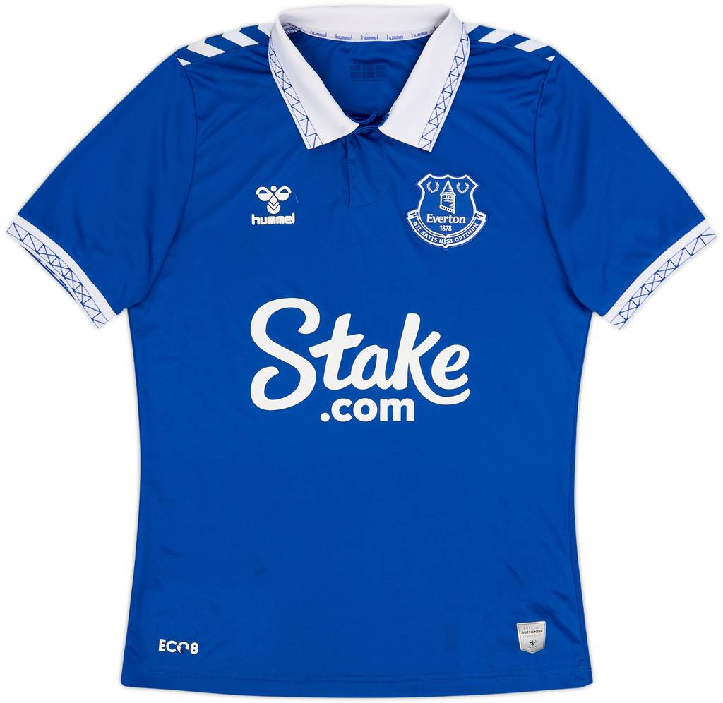 2023-24 Everton Home Shirt - 7/10 - (S)