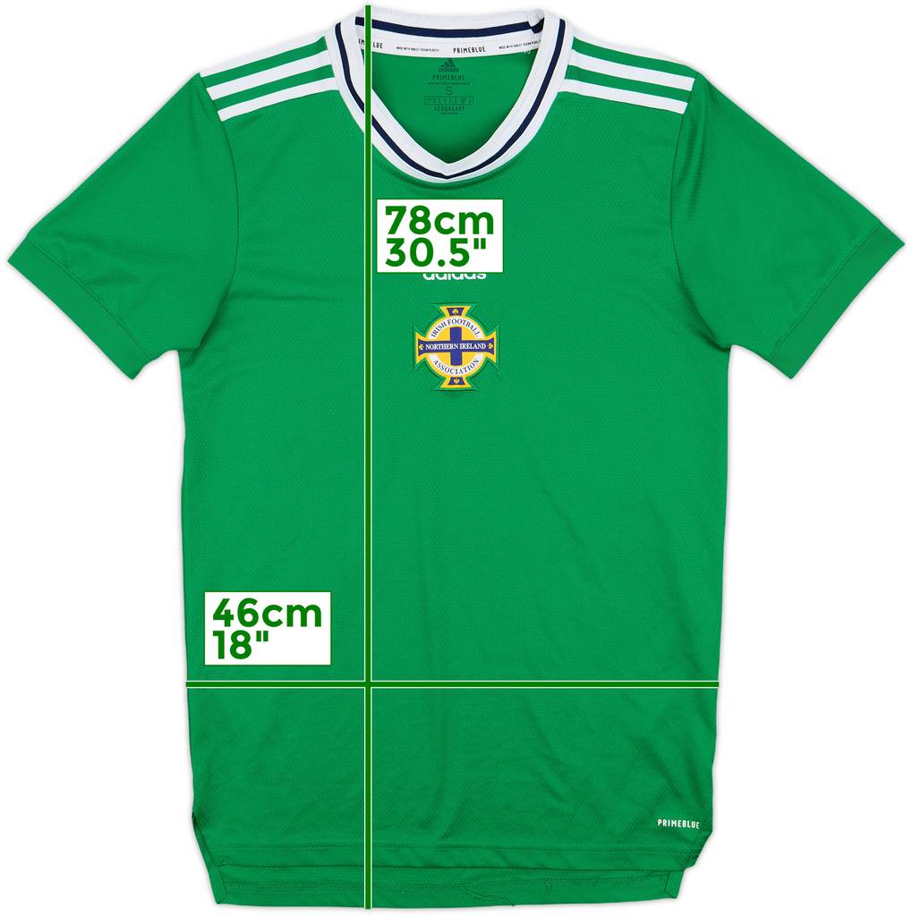 2022-24 Northern Ireland Women's Home Shirt - 7/10 - (S)
