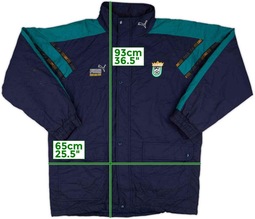 2000-02 Andalusia Puma King Padded Bench Coat - 6/10 - (M)