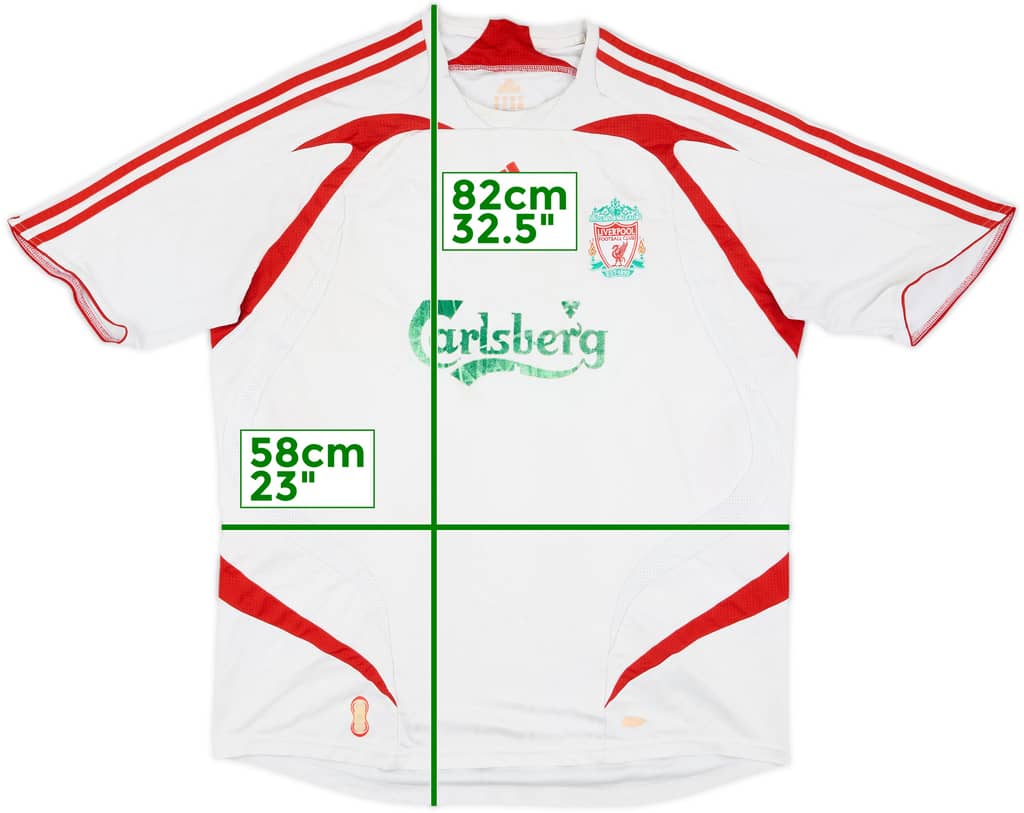 2007-08 Liverpool Away Shirt - 5/10 - (XL)