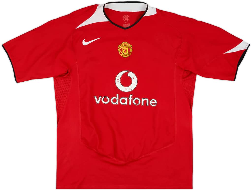 2004-06 Manchester United Home Shirt - 5/10 - (L)