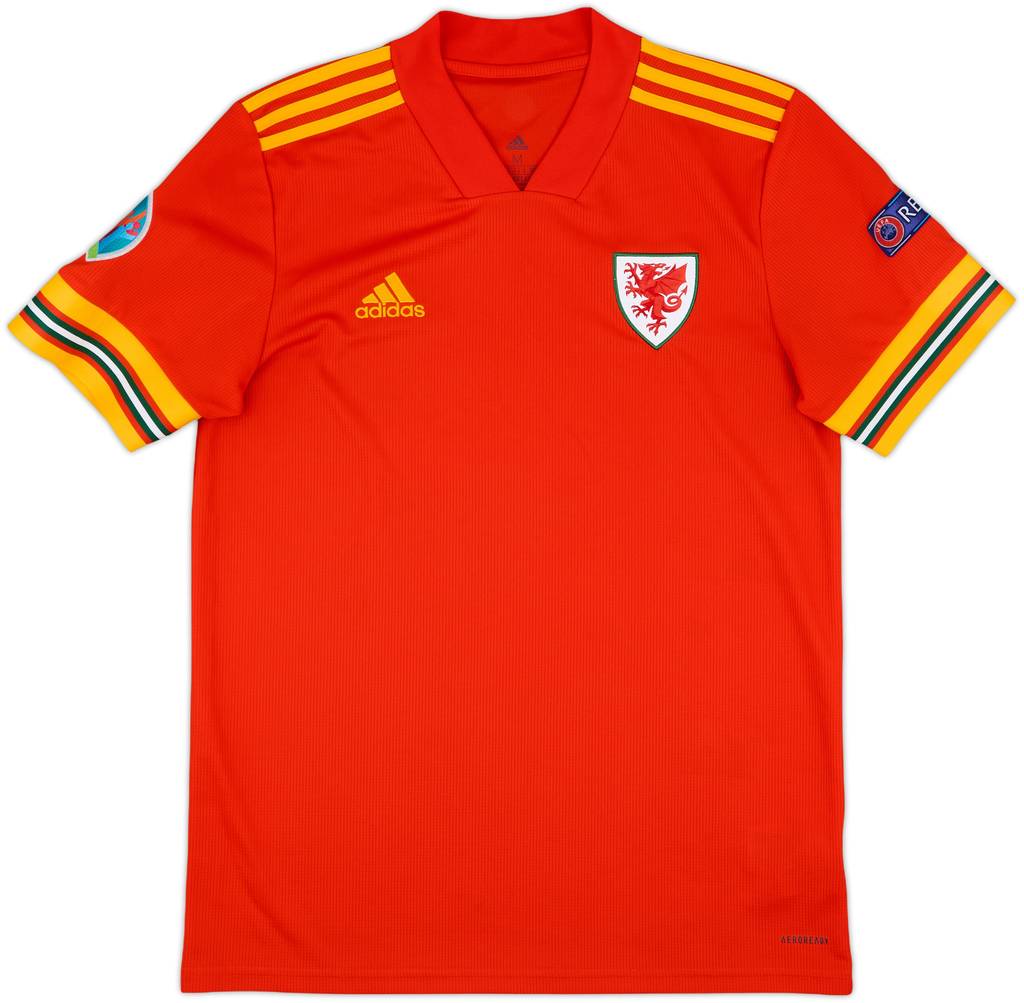 2020-21 Wales Home Shirt - 10/10 - (M)