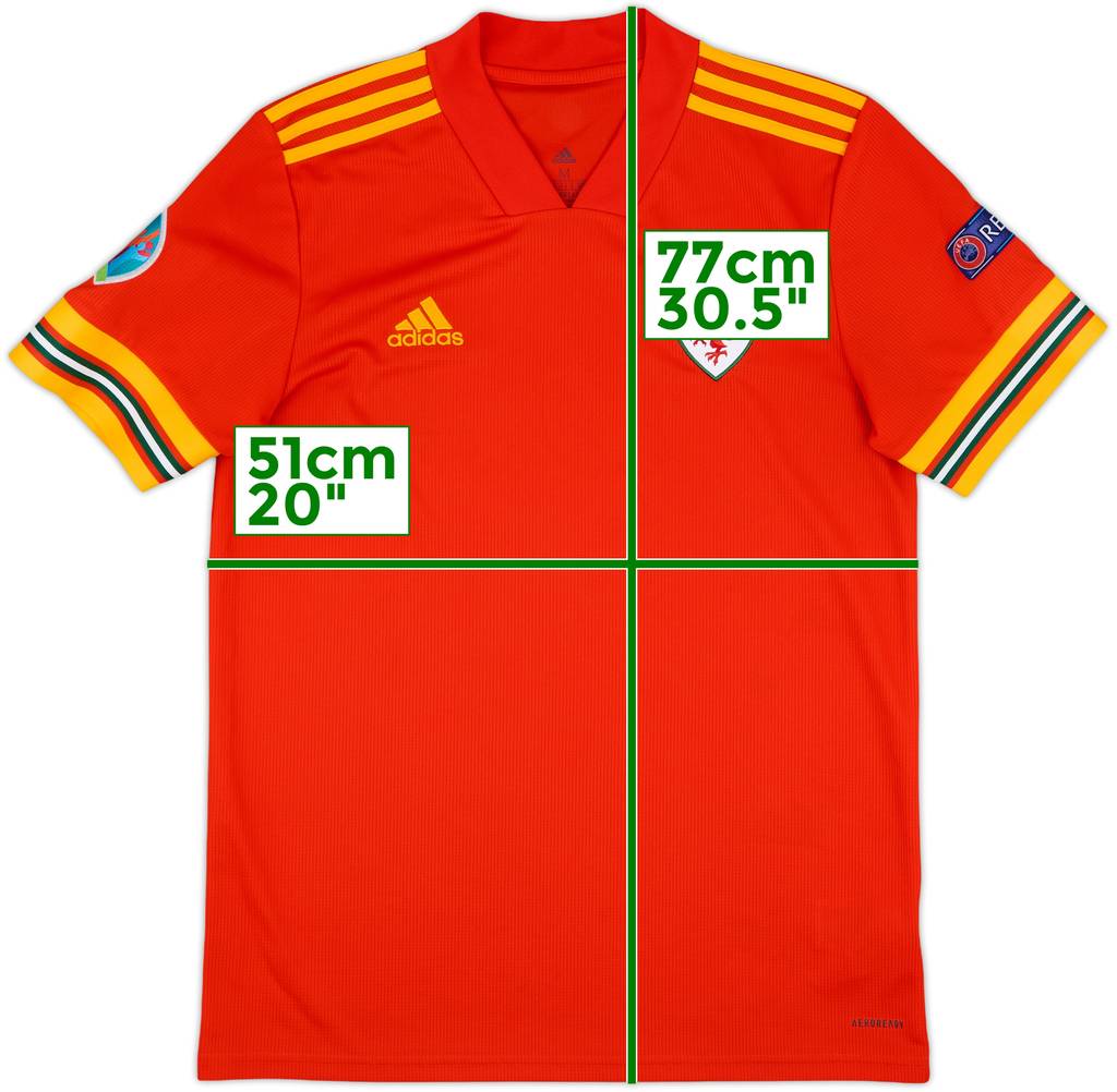 2020-21 Wales Home Shirt - 10/10 - (M)