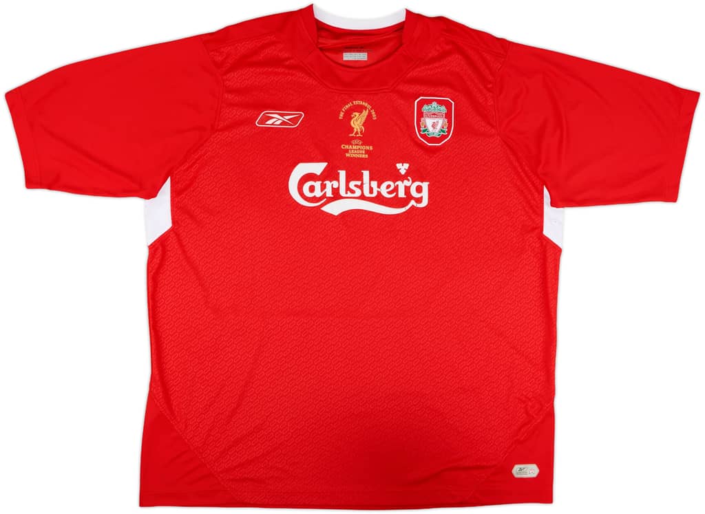2004-06 Liverpool Home Shirt - 5/10 - (XXL)