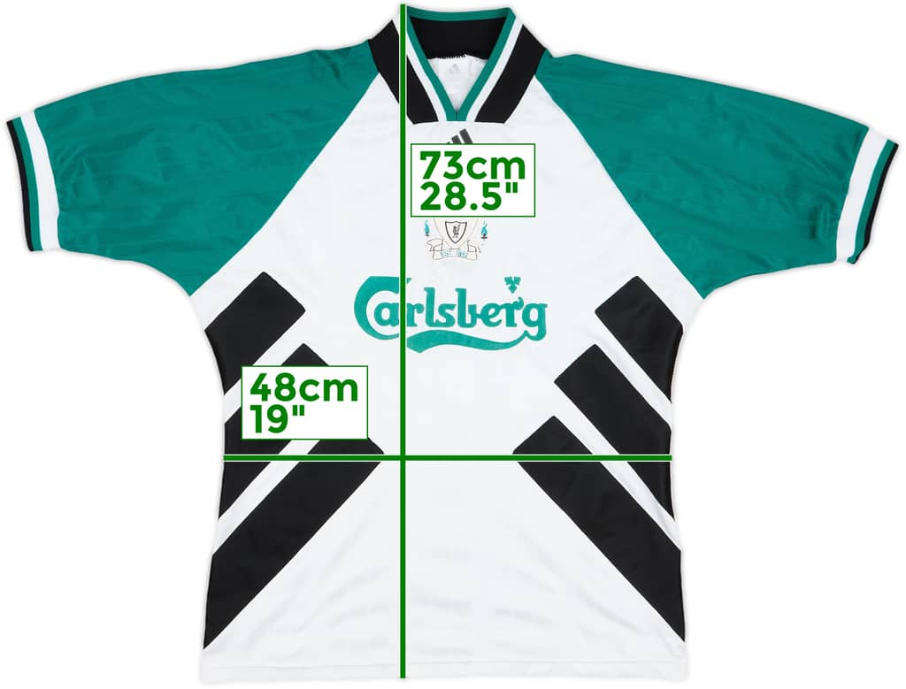 1993-95 Liverpool Away Shirt - 6/10 - (M)