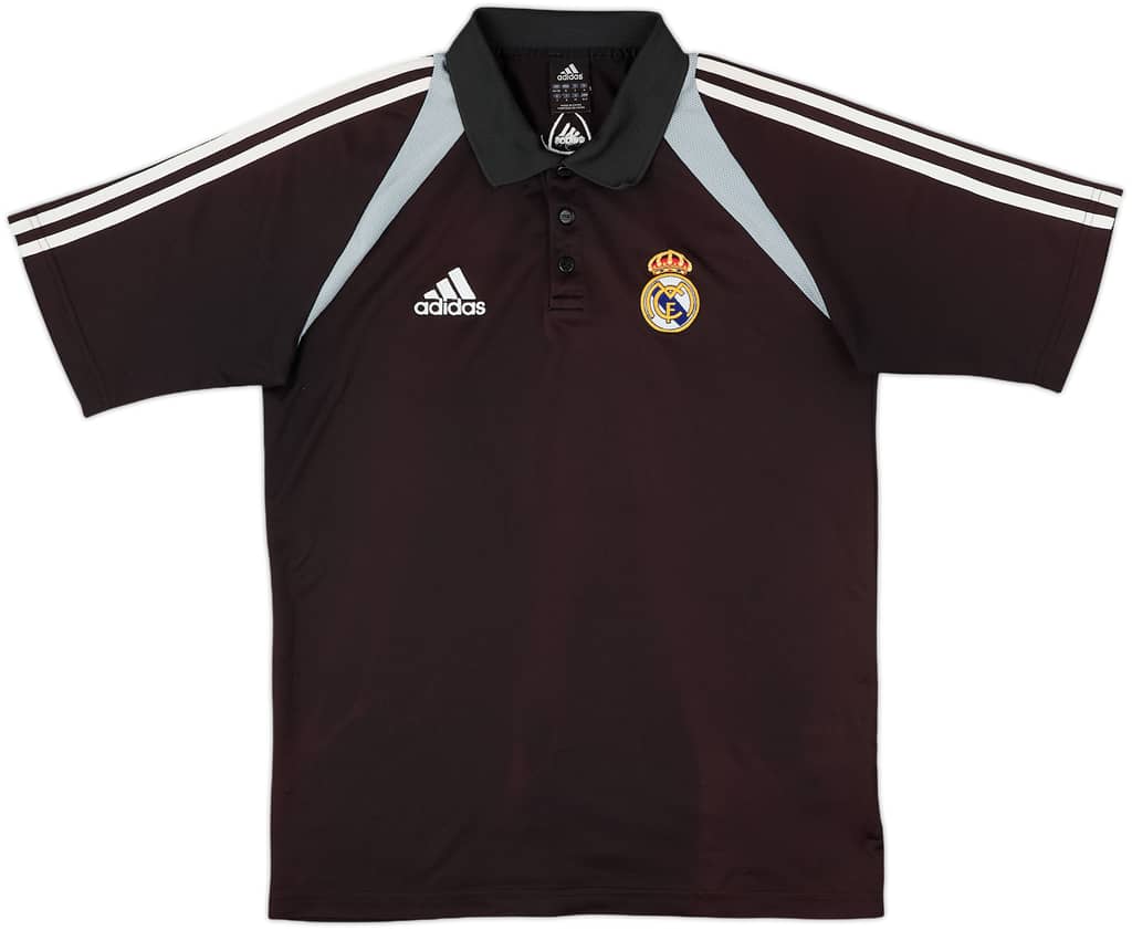 2004-05 Real Madrid adidas Polo Shirt - 9/10 - (S)