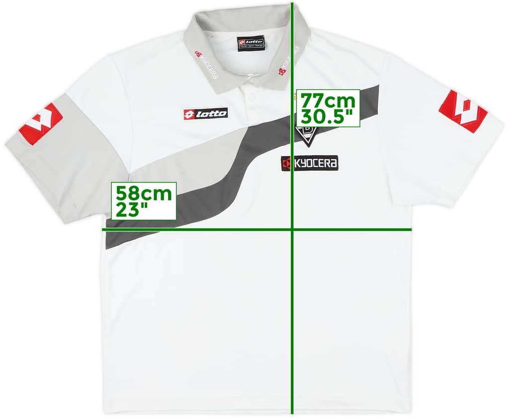 2005-06 Borussia Monchengladbach Lotto Polo Shirt - 7/10 - (XL)