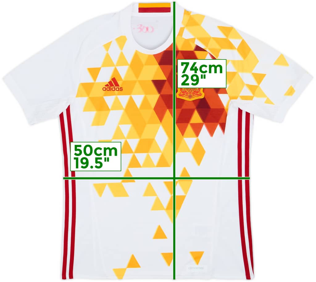 2016-17 Spain Away Shirt - 7/10 - (M)