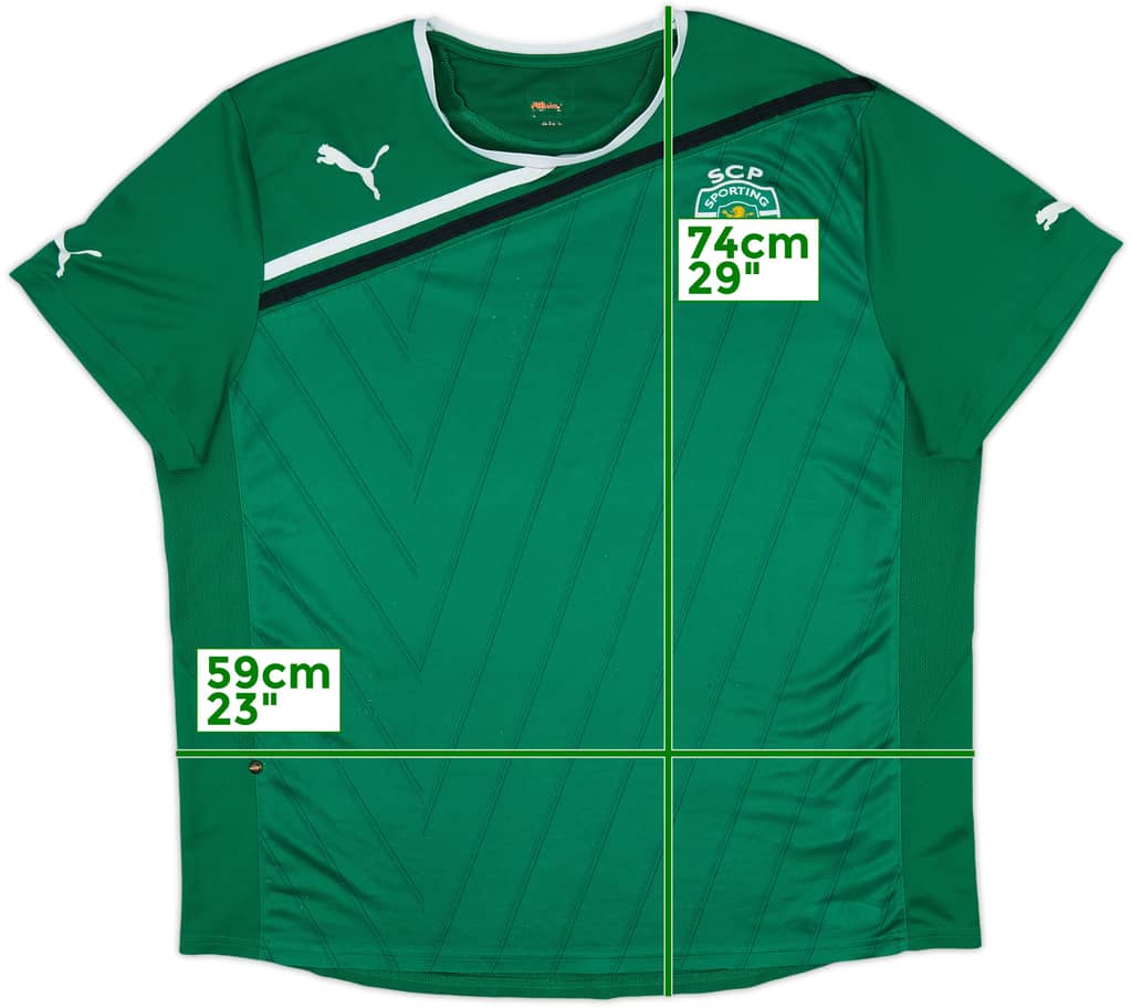 2011-12 Sporting CP Puma Training Shirt - 7/10 - (XL)