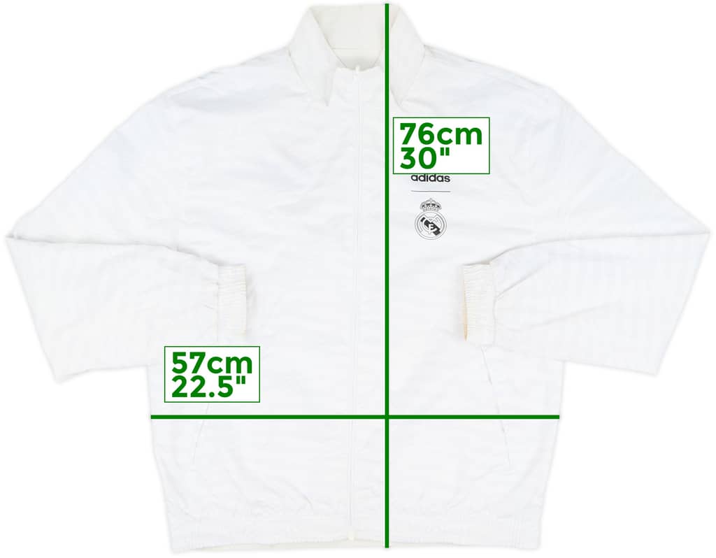 2022-23 Real Madrid adidas Track Jacket - 8/10 - (XL)