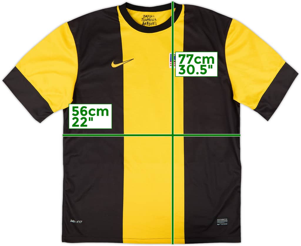 2012 Malaysia Home Shirt - 8/10 - (L)