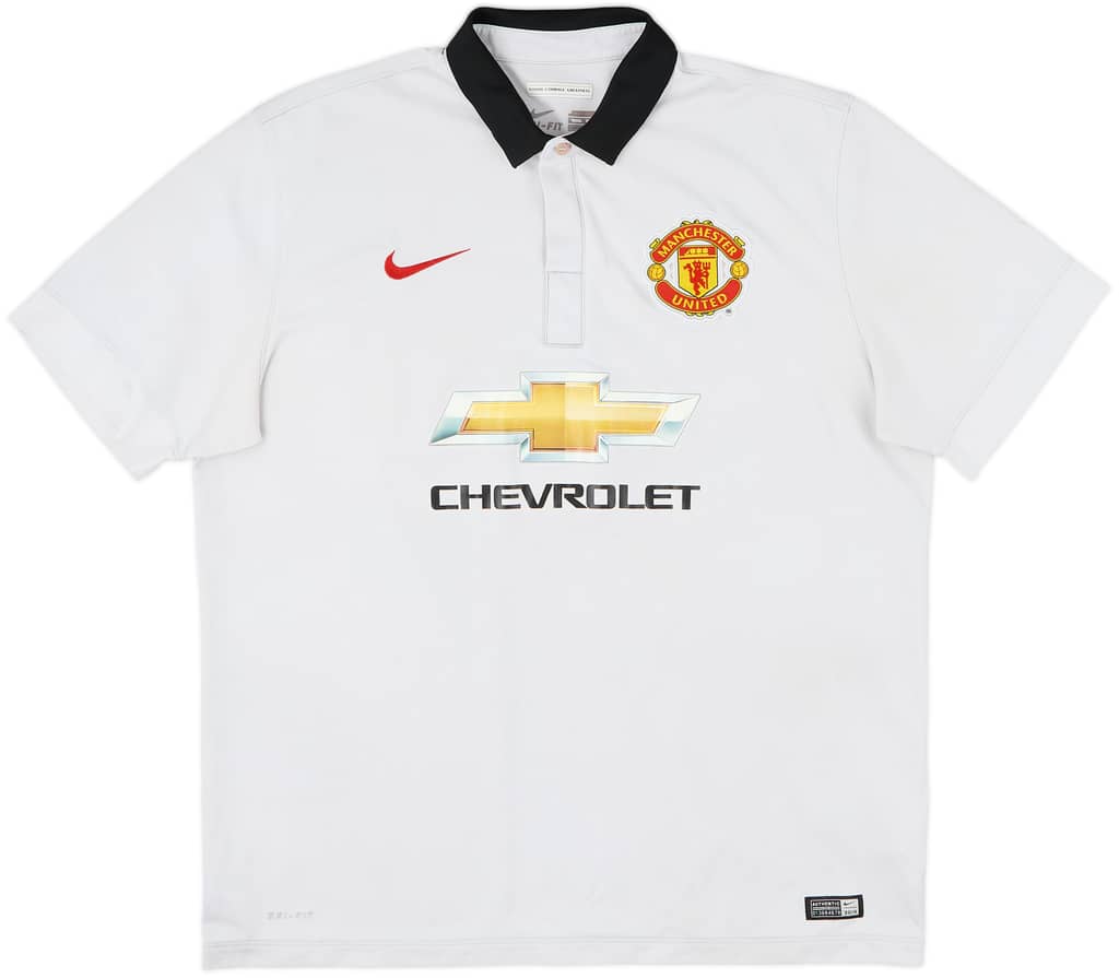 2014-15 Manchester United Away Shirt - 4/10 - (XL)