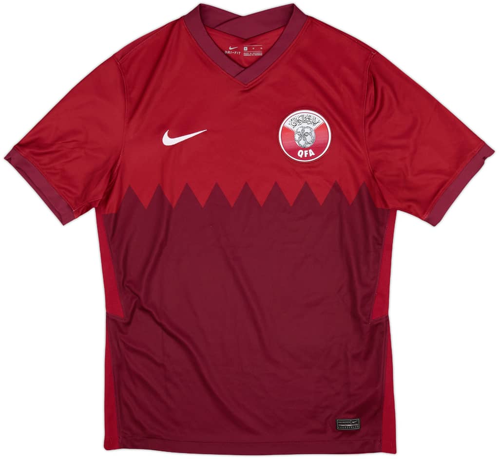 2020-21 Qatar Home Shirt - 9/10 - (M)