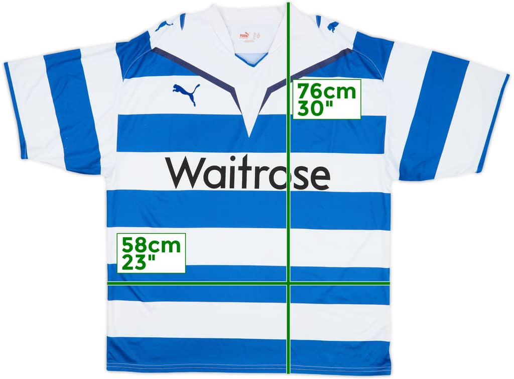2009-10 Reading Home Shirt - 8/10 - (L)