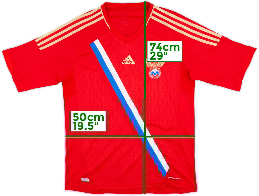 2012-14 Russia Home Shirt - 8/10 - (M)