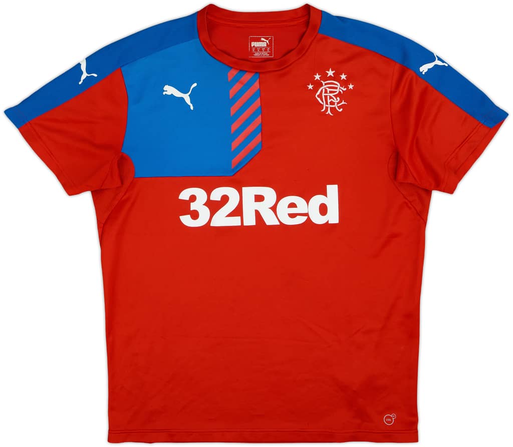 2015-16 Rangers Puma Training Shirt - 8/10 - (XL)