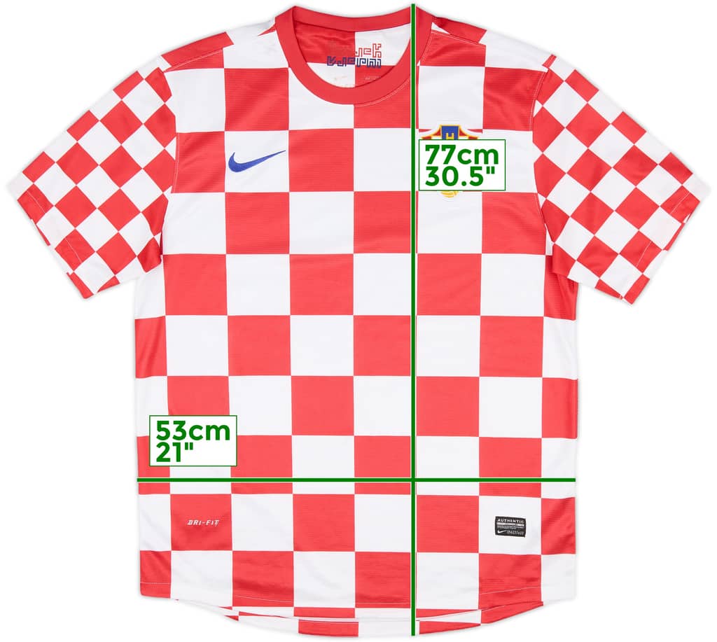 2012-14 Croatia Home Shirt - 8/10 - (L)