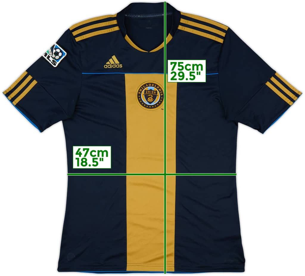 2010-11 Philadelphia Union Home Shirt - 8/10 - (M)