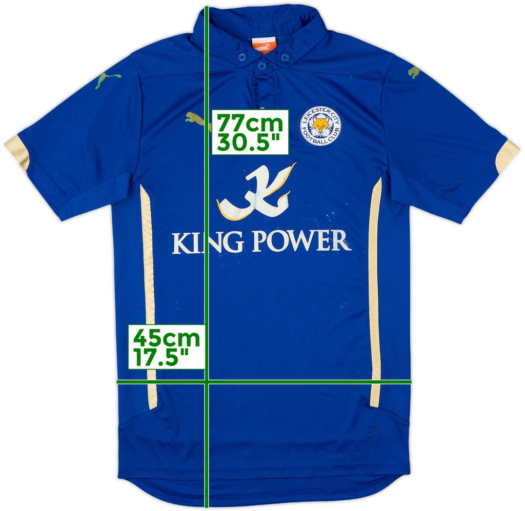 2014-15 Leicester Home Shirt - 5/10 - (S)