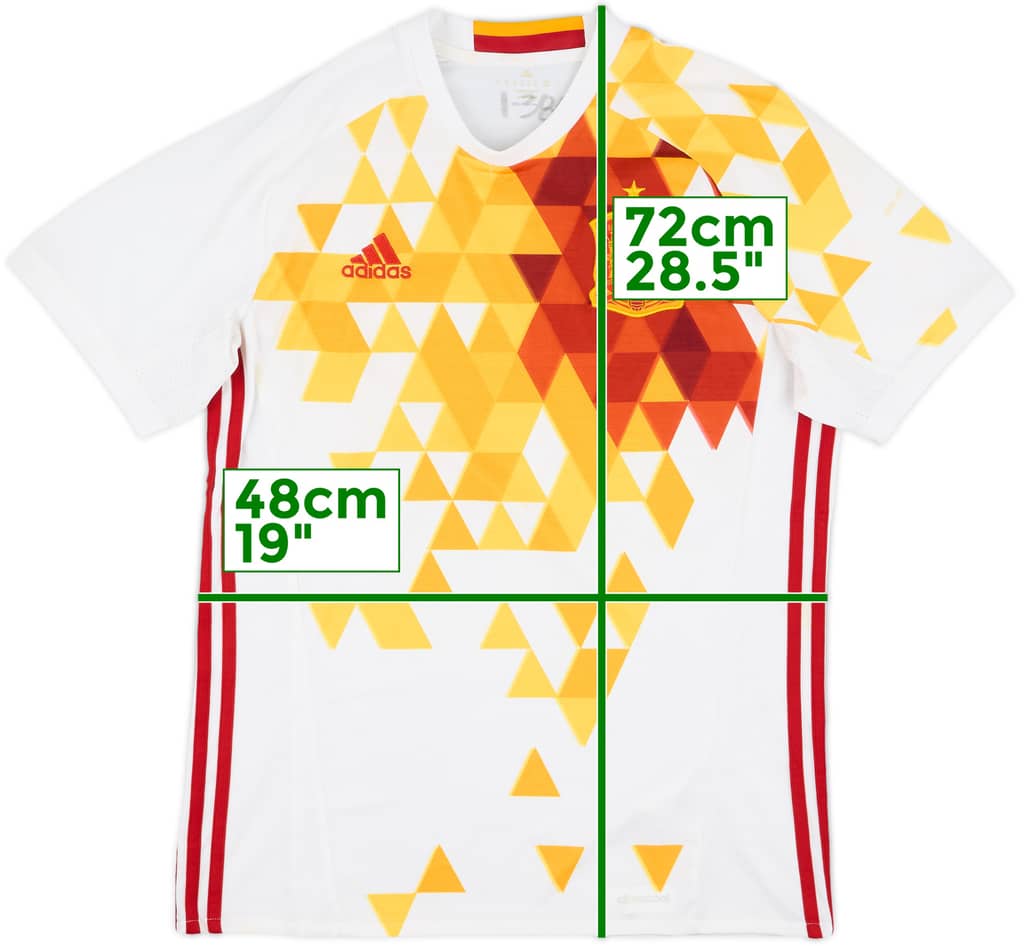 2016-17 Spain Away Shirt - 7/10 - (M)