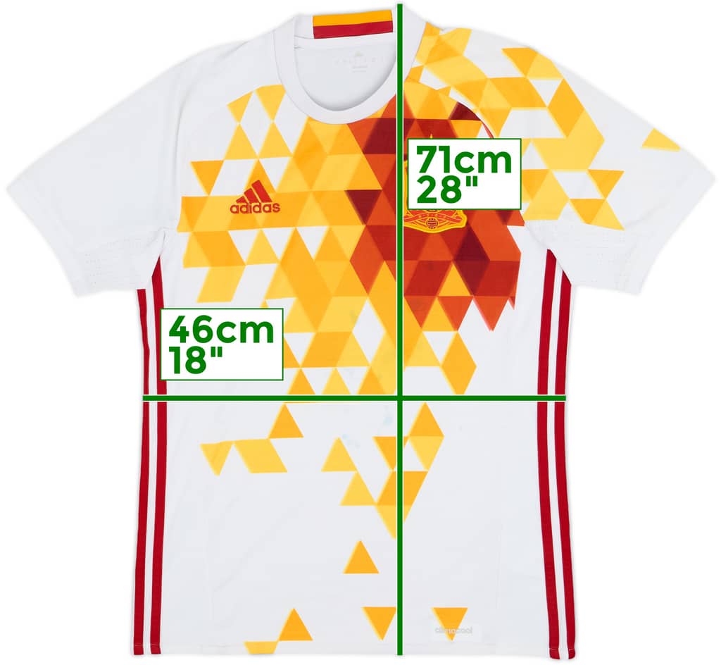 2016-17 Spain Away Shirt - 5/10 - (S)